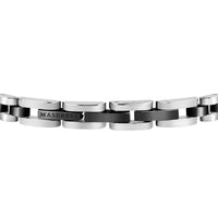 maserati jewels silver bracelet 210mm jewellery buckle