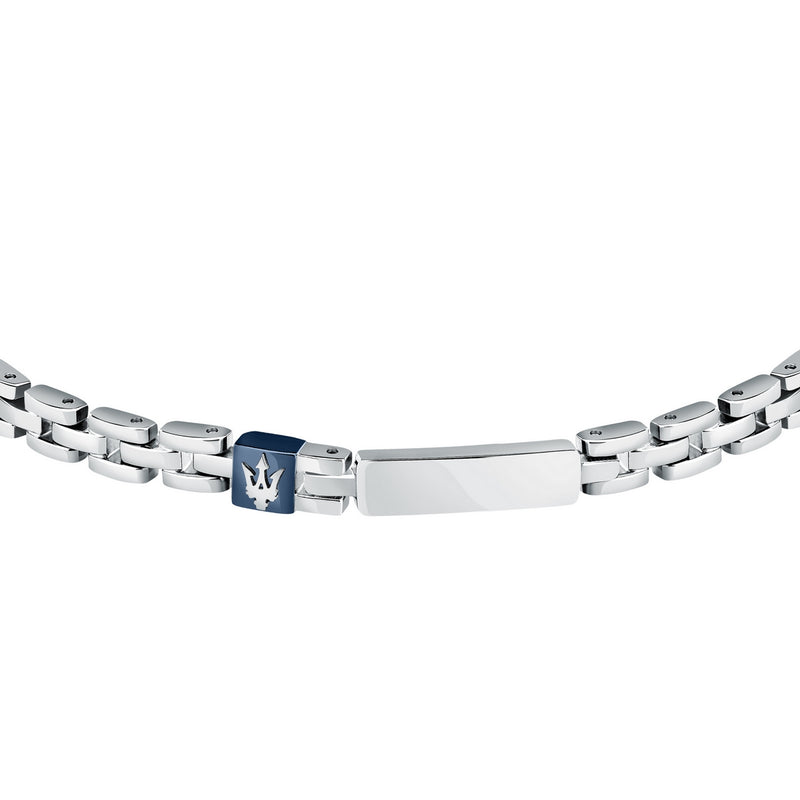 maserati jewels iconic bracelet ip blue 18+3.5cm