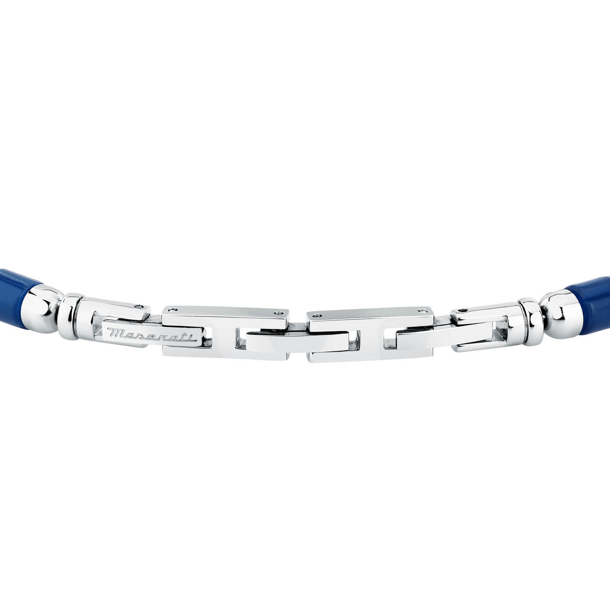 maserati jewels iconic bracelet blu agate & ip rg 19+3cm