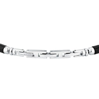 maserati jewels iconic bracelet blk agate & ip yg 19+3cm