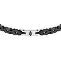maserati jewels ceramic bracelet stainless steel black ceramic black 18+3.5cm