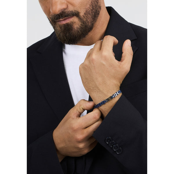 maserati jewels ceramic bracelet stainless steel black ceramic black 18+3.5cm