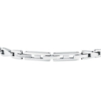 maserati jewels iconic bracelet stainless steel gold plated trident 18.5+3cm