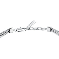 maserati jewels iconic bracelet stainless steel with ip gold plated 19+3cm