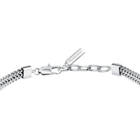 maserati jewels iconic bracelet stainless steel with ip gold plated 19+3cm