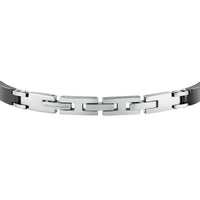 maserati jewels ceramic bracelet stainless steel black 19+3cm