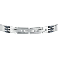 maserati jewels ceramic bracelet stainless steel blue 19+3cm