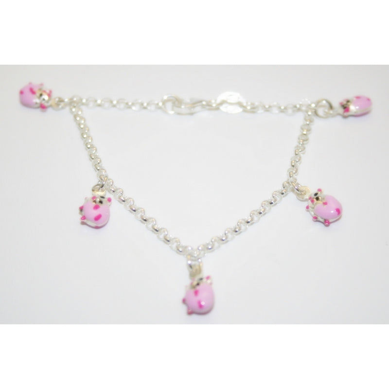 kidko charm bracelet pig
