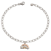 aurora  3 colour diamond  rainbow bracelet