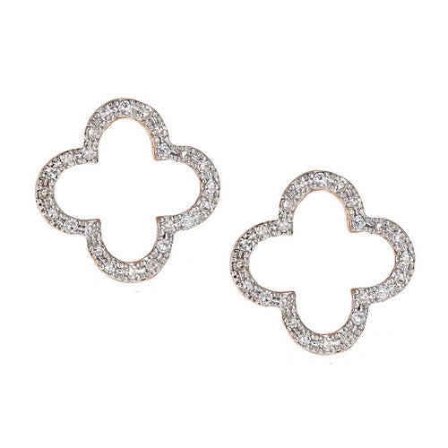 earrings 9kr 375 1.06 weight 32 diamonds 0.1 diamond weight