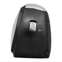 seiko quartz black bedside beep alarm clock