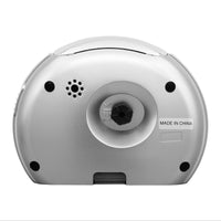 seiko quartz silver bedside beep alarm clock