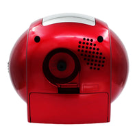 seiko quartz red bell bedside alarm clock