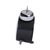 seiko quartz bedside black bell alarm clock