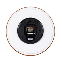 seiko quartz wooden wall clock