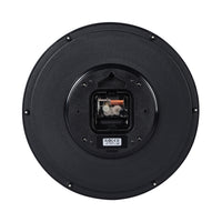 seiko quartz black wooden wall clock