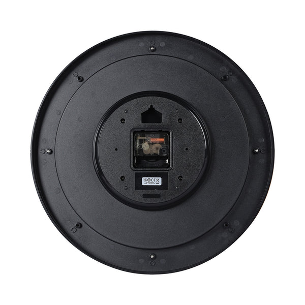 seiko quartz wooden wall clock