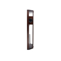 seiko quartz dark wood pendulum wall clock