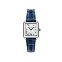 lucien rochat ladies quartz stainless steel white dial strap watch