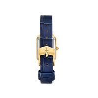 lucien rochat ladies quartz gold plated strap watch