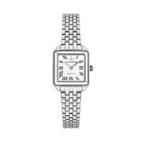 lucien rochat ladies quartz stainless steel white dial bracelet watch