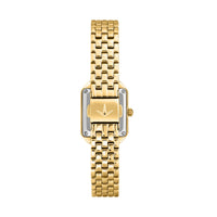 lucien rochat aurorae 24x30mm 2h green dial gold plated bracelet