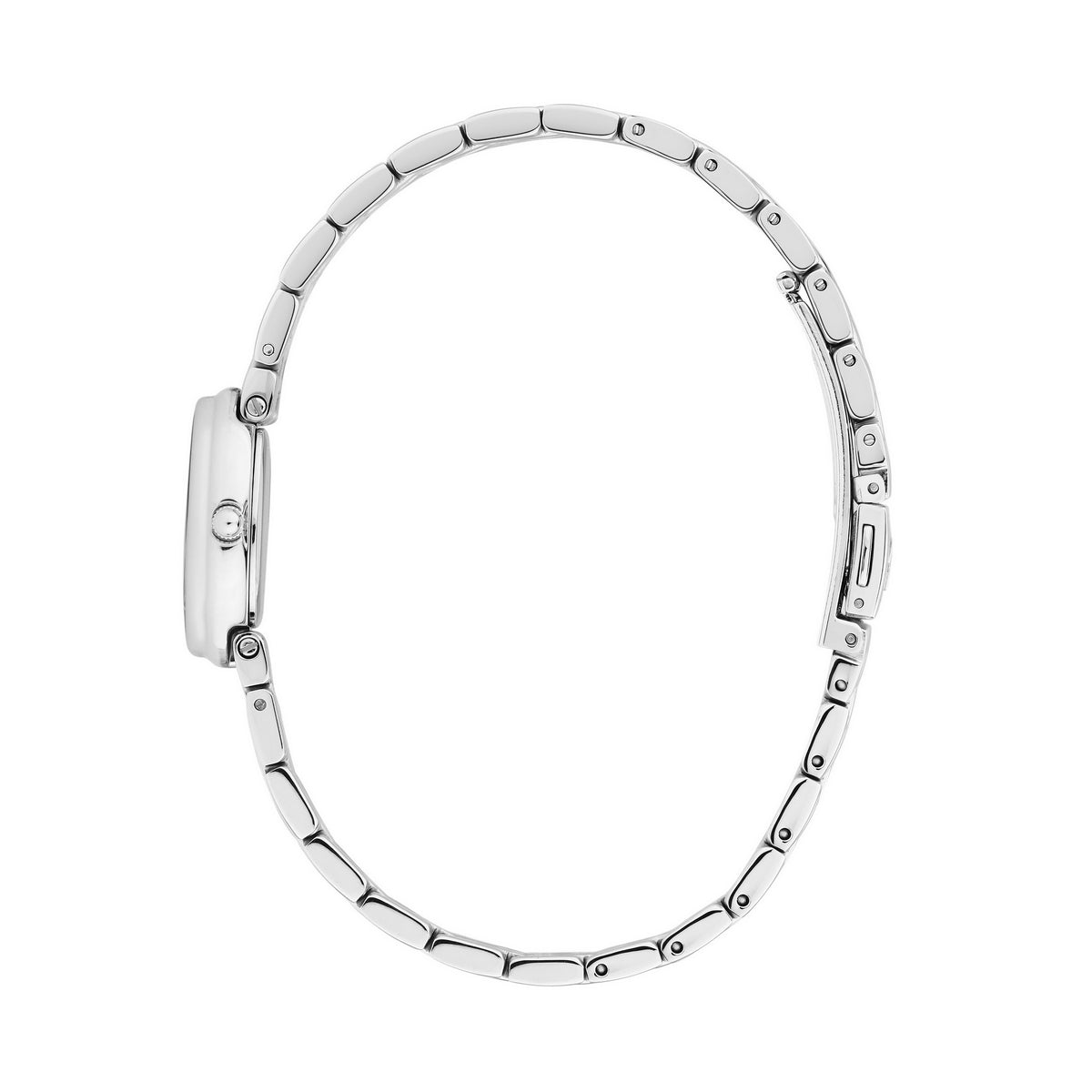 lucien rochat pr�cieux 20mm 2h mop diamond dial stainless steel bracelet