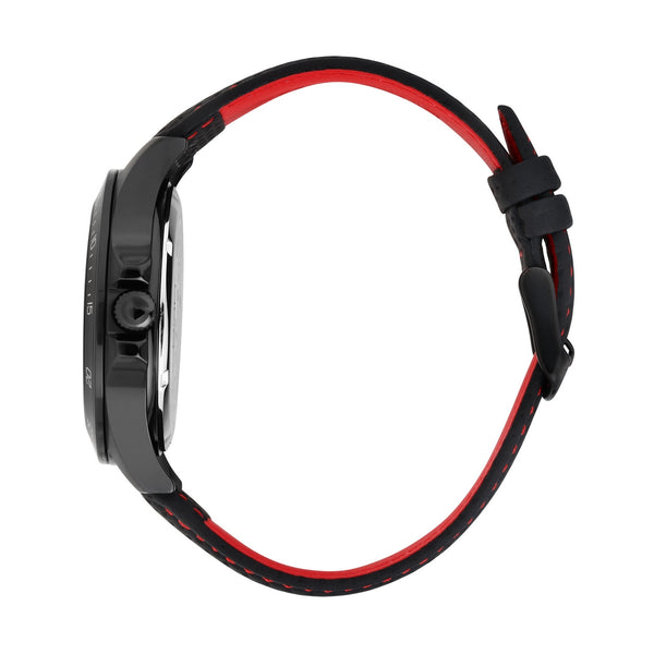 sector 230 43mm 3h black dial black st