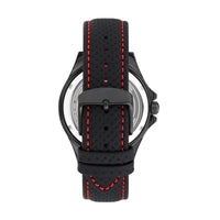 sector 230 43mm 3h black dial black st