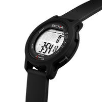 sector ex-27 43mm digital black dial black st