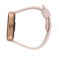sector multi function smart watch s-03 light pink silicone strap