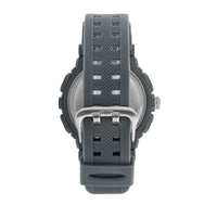 sector expander ex-09 50mm digital silver dial grey strap