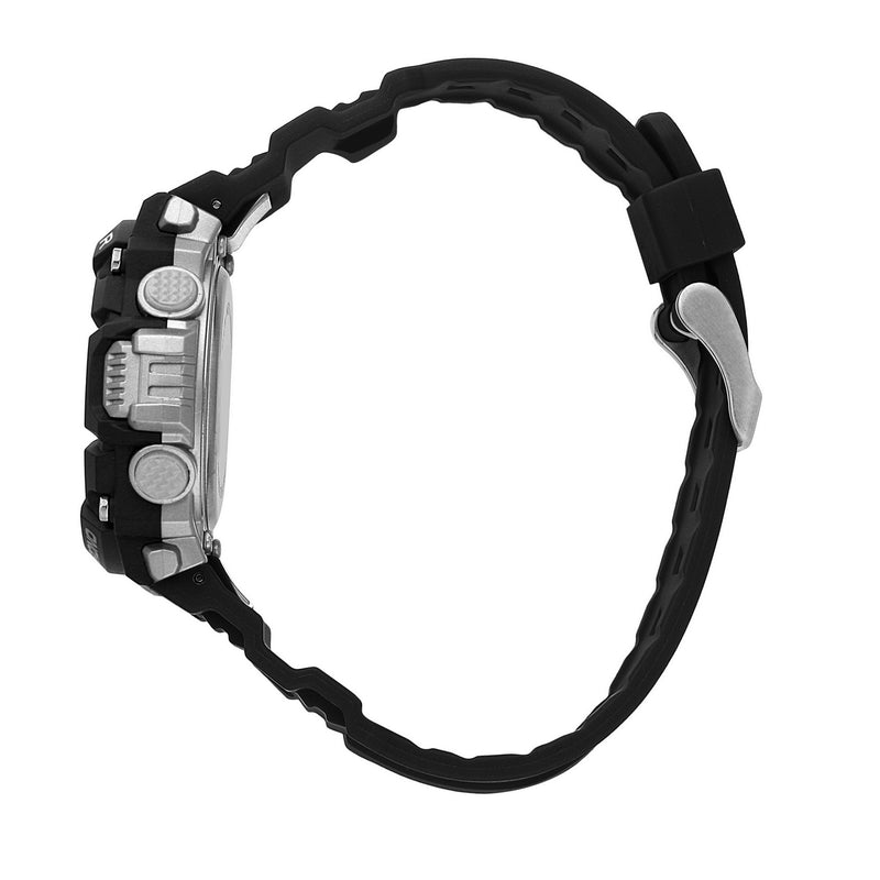 sector expander ex-32 40mm digital black pu strap watch