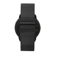 sector multi function smart watch s-01 ip black mesh bracelet