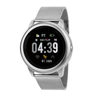 sector s-01 smart 45.5mm digital mesh stainless steel bracelet