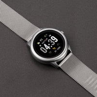 sector s-01 smart 45.5mm digital mesh stainless steel bracelet