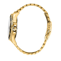 sector 230 43mm 3h black dial bracelet gold plated