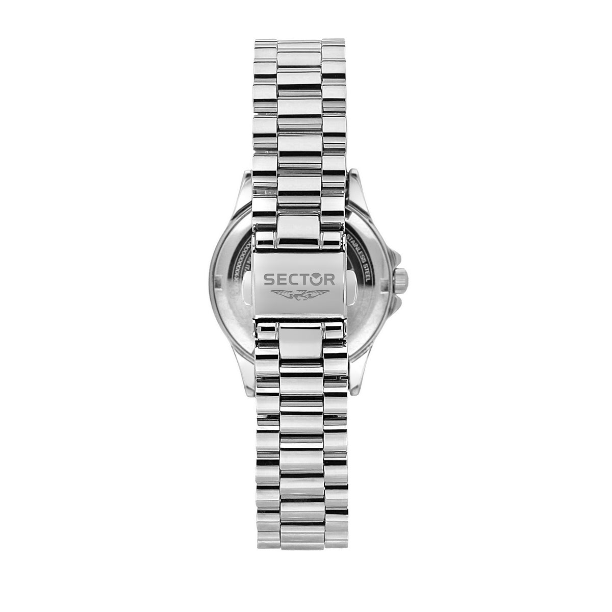 sector quartz ladies two tone mop dial  bracelet watch