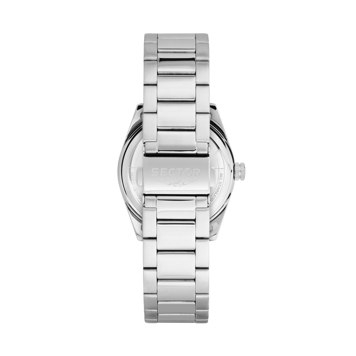 sector no limits 240 37mm 3h dark blue dial stainless steel bracelet watch