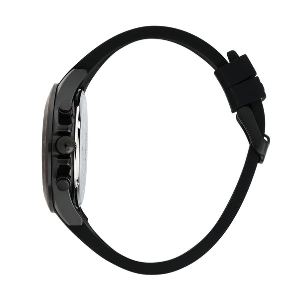 sector 230 43mm chr black dial black st