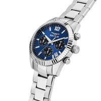 sector 240 39mm chrono blue dial stainless steel bracelet