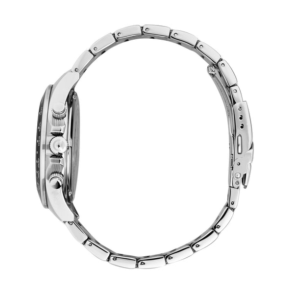 sector 230 43mm chr black dial stainless steel bracelet