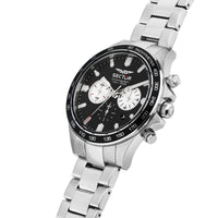 sector 230 43mm chr black dial stainless steel bracelet