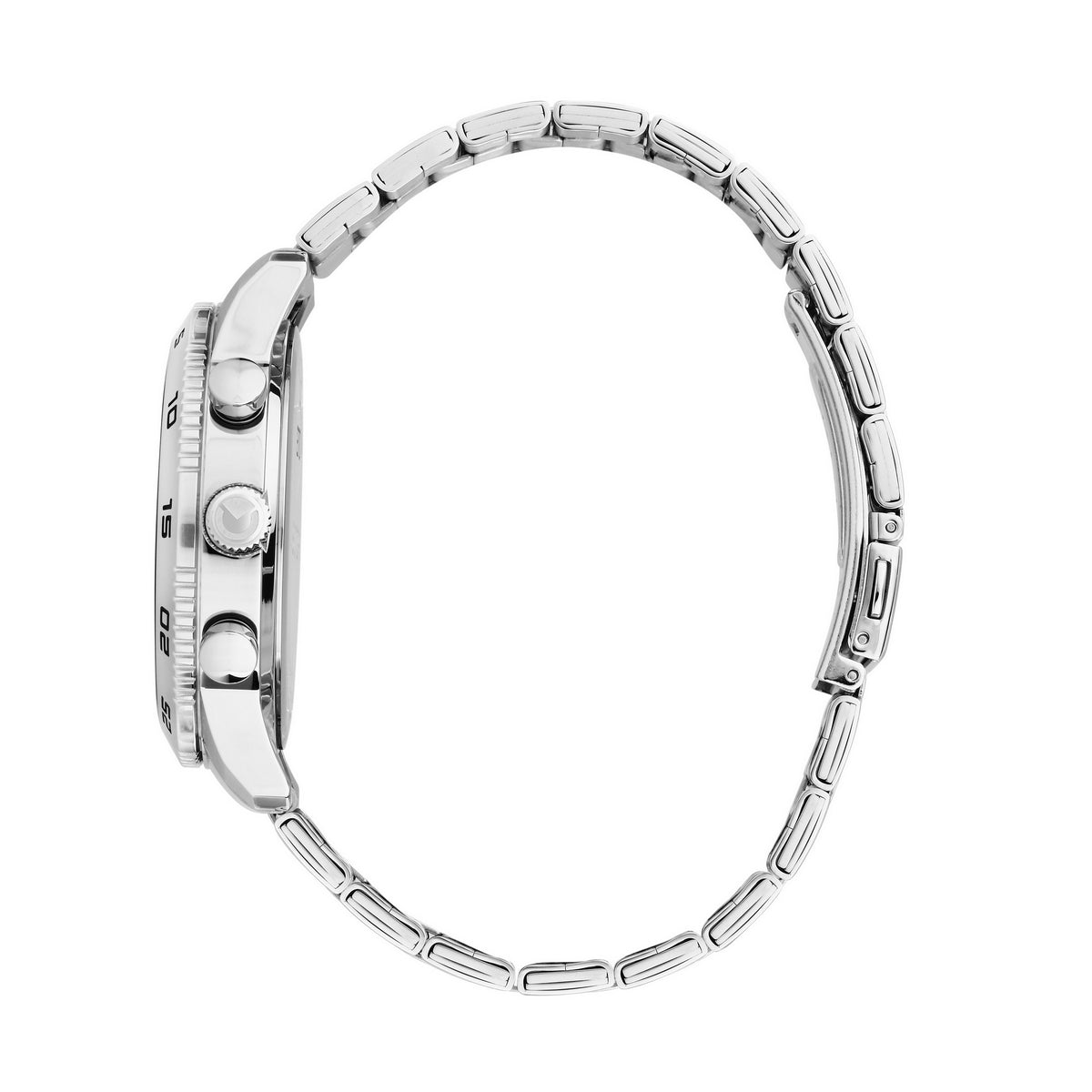 sector no limits 270 45mm chrono green dial stainless steel bracelet watch