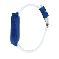 kikou kids game watch smart blue/white silicon strap