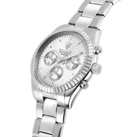 maserati competizione 43mm mult silver dial stainless steel bracelet
