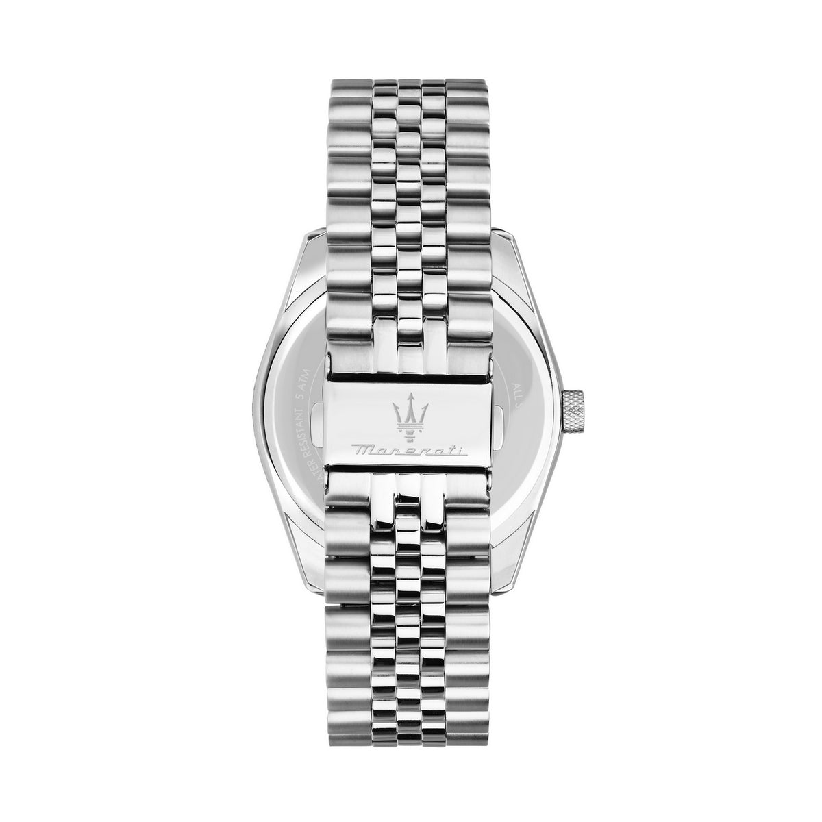 maserati attrazione 43mm 3h green dial stainless steel bracelet