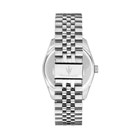 maserati attrazione 43mm 3h green dial stainless steel bracelet