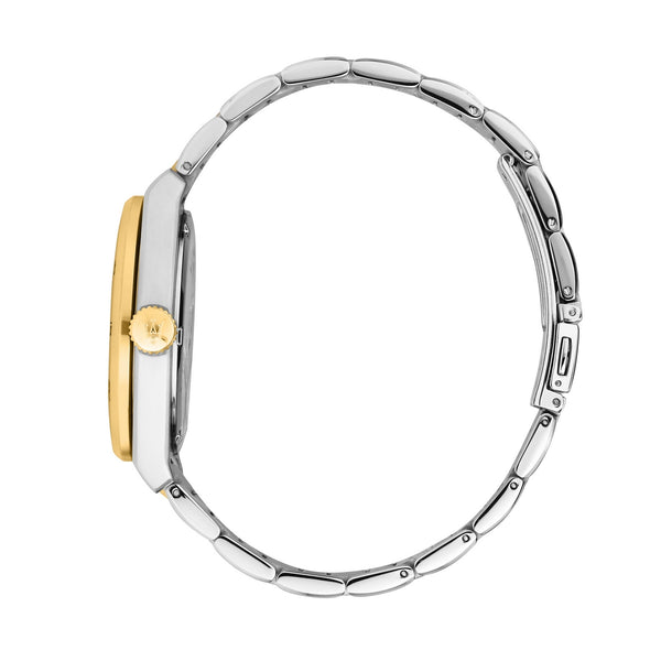 maserati velocita 41mm 3h blue dial stainless steel+yg bracelet