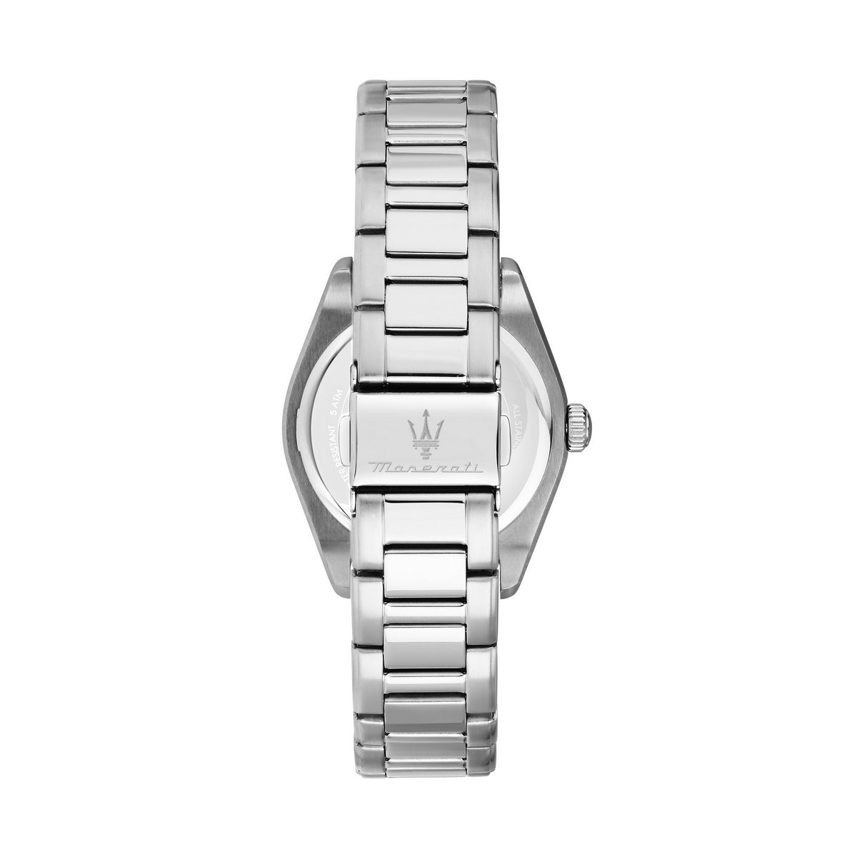 maserati velocita 35mm 3h sil+whi dial stainless steel bracelet